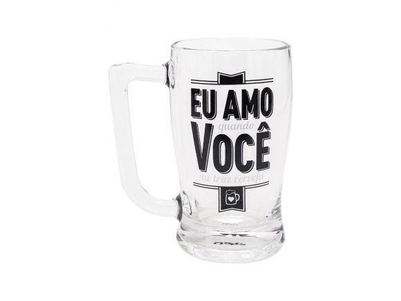 CANECO DE CHOPP TABERNA EU AMO VOCÊ