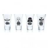 KIT MINI COPOS STAR WARS SW PERSONAGENS