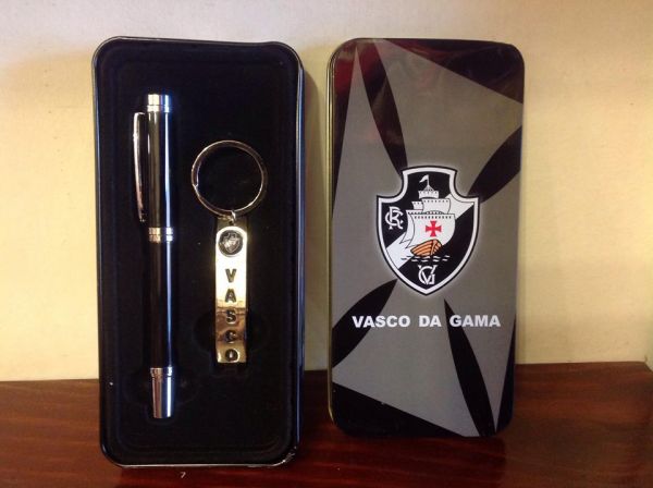 KIT CHAVEIRO E CANETA VASCO