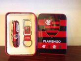 KIT CHAVEIRO E CANIVETE FLAMENGO