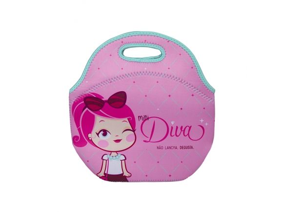 LANCHEIRA DE NEOPRENE MINI DIVA