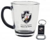 CANECA VIDRO COLOR COM ABRIDOR VASCO